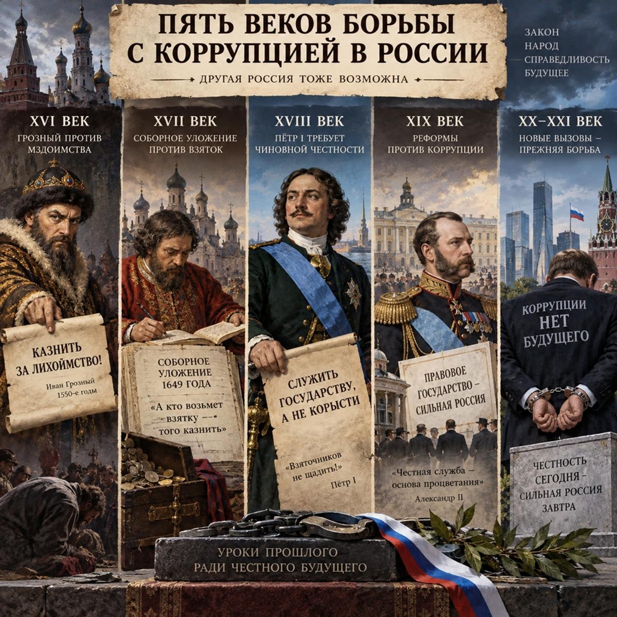 Пять веков борьбы с коррупцией: что поможет победить в войне с казнокрадами?