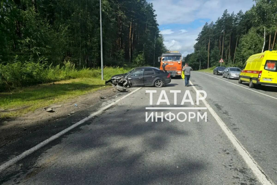 Автобус с детьми-хоккеистами опрокинулся в кювет, столкнувшись с Ford в РТ